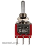 RS PRO RS PRO Toggle Switch, DPDT, PCB, On-Off-On