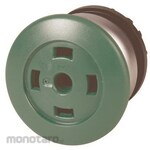 EATON Push button head M22 momentary green 5 pieces per bag