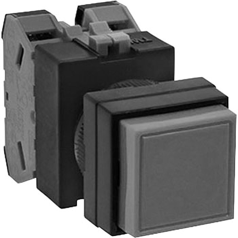 IDEC Φ22 TW series push button switch square protrusion