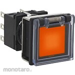 IDEC Flash Silhouette LB Series Illuminated Push Button Switch Square