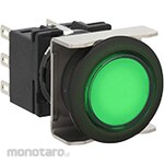 IDEC Rush Silhouette LB Series Illuminated Pushbutton Switch Round