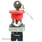 Kinogawa Mushroom Head Push Button + Key KG5 Series