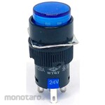 Kyohritsu Electronic Industry Illuminated push switch, round, alternate, LA128AY-11DZ series