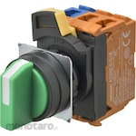 OMRON Selector Switch A22NS Black Resin