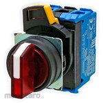 OMRON Selector Switch A22NW Red Resin AC200/220/230/240V