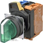 OMRON Selector Switch A22NW Yellow Resin AC200/220/230/240V