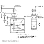 OMRON Basic Switch for General Purpose Z Standard Type Panel Mounting Cross Roller Push Button