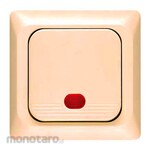 Broco Saklar Engkel Hotel Push On Off dengan Lampu Lugano Series