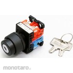 Fuji Electric Φ22 command switch AR22 / DR22 selector switch Key type Lower round frame