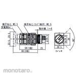 Maruyasu Dengyo 22Φ Illuminated selector 2 notches