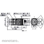 Maruyasu Dengyo 30Φ Illuminated selector 3 notches