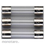 ESCO 250Vx1.0A / Φ5.2mm tube fuse (fast-breaking type / 3pcs)