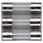 ESCO 250Vx1.0A / Φ5.2mm tube fuse (semi-time lag type / 3pcs