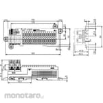 Mitsubishi Electric Cc-Link I/O Module I/O Dc Input/Transistor (Source) Output