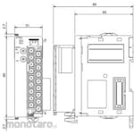 OMRON Process Input/Output Unit CJ1W-PH41U/AD04U