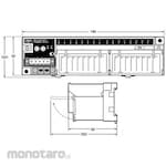 OMRON Remote I/O Terminal (3-Stage Terminal Block Transistor Type) DRT2-D16TA (-1)