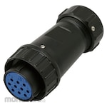 Nanaboshi NJW Series Waterproof Medium Size Connector Straight Plug