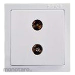 SIMON ELECTRIC 2 Gang TV Outlet Module