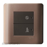 Schneider Electric Zencelo 2 Gang Full-Flat Switch with Symbols