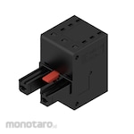 WEIDMULLER OMNIMATE Power HP Female Plug, Push in Spring Connection BVDF 7.62HP 180MF SN