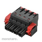 WEIDMULLER OMNIMATE Power IT Female Plug, Push in Spring Connection BUF 10.16IT 180F AG