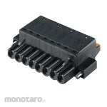 WEIDMULLER Series BL/SL 5.08 Female Plug, Push in Spring Connection BLF 5.08HC/180F SN