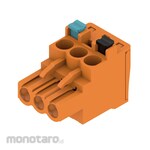 WEIDMULLER Series BL/SL 5.08 Female Plug, Push in Spring Connection BLF 5.08HC/90 SN
