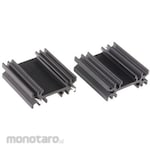 AAVID THERMALLOY Erwitt Thermaloy Heatsink Length: 12.5mm Width: 34.5mm Height: 38mm, SW38-2G