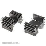 AAVID THERMALLOY Erwitt Thermaloy Heatsink Length: 25.4mm Width: 41.91mm Height: 25.4mm, 6396BG