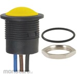 APEM Apem Pushbutton Switch 2 A @ 24 V dc Panel Mount NO / NC
