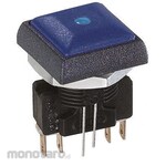 APEM Apem Pushbutton Switch 2 A @ 250 V ac Momentary Panel Mount Double Pole Double Throw (DPDT) IP67