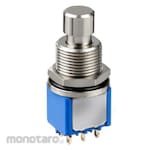 APEM Apem Pushbutton Switch 4 A @ 30 V dc Latch Through Hole 2 Pole On / Off Switch