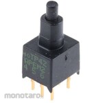 APEM Apem Pushbutton Switch 400mA @ 20 V On- (On) PCB DP