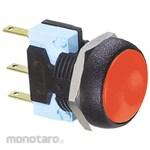 APEM Apem Pushbutton Switch 5 A @ 250 V ac Momentary Panel Mount Single Pole Double Throw (SPDT) IP67