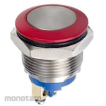 APEM Apem Pushbutton Switch 50 mA Momentary Panel 1 Pole On / Off Switch IP65