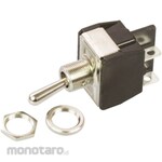 APEM Apem Toggle Switch Latch Double Pole Single Throw (DPST) Panel Mount 15 A @ 250 V ac