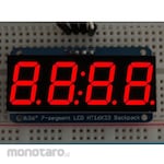 Adafruit 7-segment 4-digit display