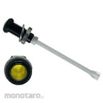 BIVAR Yellow Round Lens Led Lighting Acrylic Transparent Rod