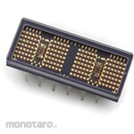 BROADCOM Broadcom 4 segments Character height 7mm 4 digits Dot matrix LED Alphanumeric display HCMS Green