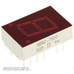 BROADCOM Broadcom 7-segment character height 10.9mm Single digit LED Numeric display