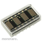 BROADCOM Broadcom Character height 4.6mm 4-digit dot matrix LED