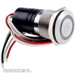 BULGIN Bulgin Pushbutton Switch 50 mA @ 24 V dc Momentary Panel Mount