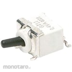 C & K COMPONENTS C &amp; K Enable Switch 0.4 VA @ 20 V ac / dc Latch Surface Mount Single Pole Double Throw (SPDT)