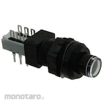 C & K COMPONENTS C &amp; K Pushbutton Switch 500 mA Latch Through Hole Double Pole Double Throw (DPDT)