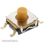 C & K COMPONENTS C &amp; K Tactile Switch SPST-NO Surface Mount Gullwing Off- (On)