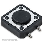 C & K COMPONENTS C &amp; K Tactile Switch Single Pole Single Throw (SPST) Through Hole Pc Pin Momentary