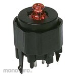 C & K COMPONENTS C &amp; K pushbutton switch 100 mA momentary PCB 1 pole on / off switch IP40