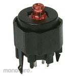 C & K COMPONENTS C &amp; K pushbutton switch 100 mA momentary PCB green 1 pole on / off switch IP40