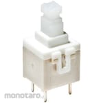C & K COMPONENTS C &amp; K pushbutton switch 100 mA momentary through hole 2-pole on / off switch