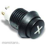 C & K COMPONENTS C &amp; K pushbutton switch 200 mA @ 24 V dc momentary panel mount blue